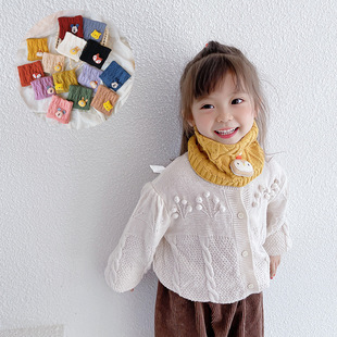 Special Offer~Korean Style Kidsren's Scarf for Autumn and Winter, Cute Baby Scarf for Boys and Girls, Knitted Woolen Warm Pullover