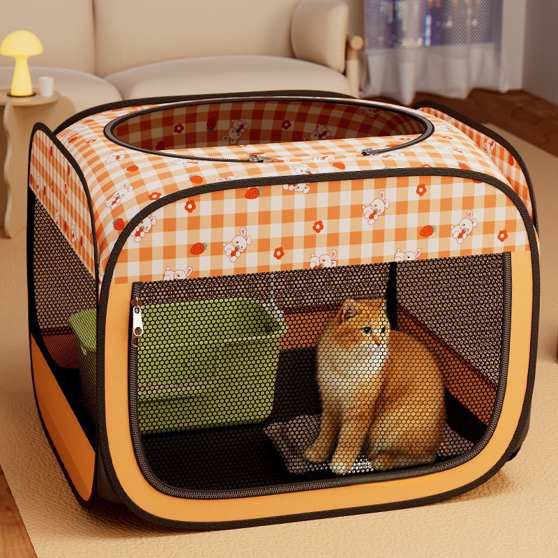 猫产房产窝封闭式特大号猫咪生产箱母猫专用狗狗待产包可折叠帐篷