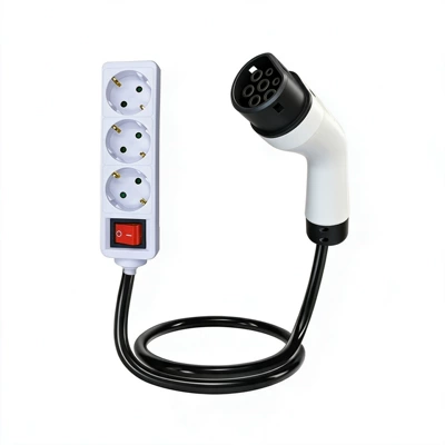 discharge integrated device for camping, Elektrikli avtomobil şarj stansiyaları - 3m-european-standard-discharge-gun-european-standard-power-strip-storage-bag