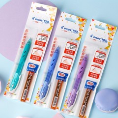 授權日本百樂樂彩自動鉛筆hb不斷芯學生用彩色杆鉛筆芯0.5mm