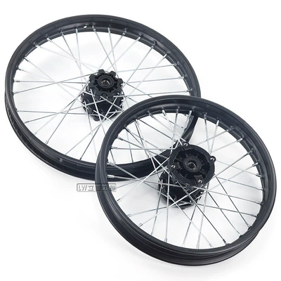 Off-road motosiklet təkər diski 1.6x19 düym 1.9x16 düym polad disk