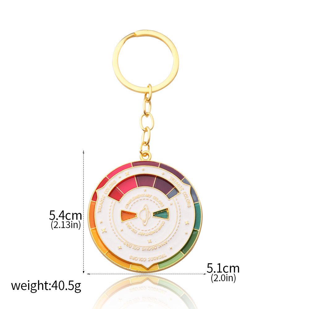 16g Weight Keychain Classification 1 Piece Quantity Daily, Party Occasion Alloy Material Letter, Color Block Pattern Unisex Gender Cartoon Style Style Cartoon Style Letter Color Block Alloy Unisex Keychain 14