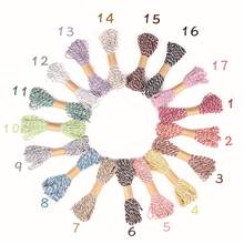 厂家直营2MM 双股细棉绳红白棉绳 DIY手工幼儿园编织绳跨境亚马逊