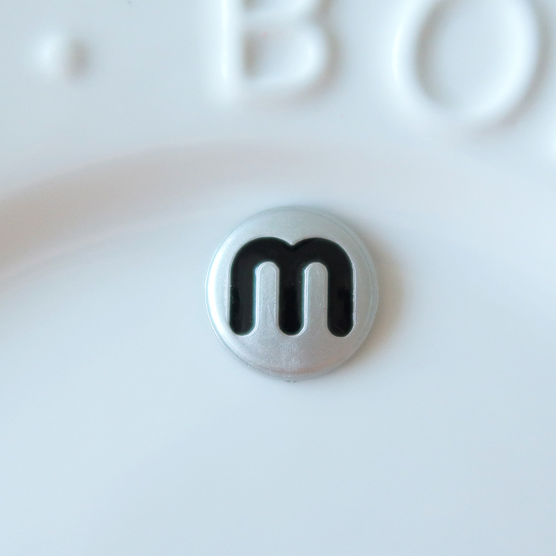 人気メッキ愛蝶ネクタイアクセサリー高級感シルバーグレー笑顔ヘアアクセサリー材料卸売り