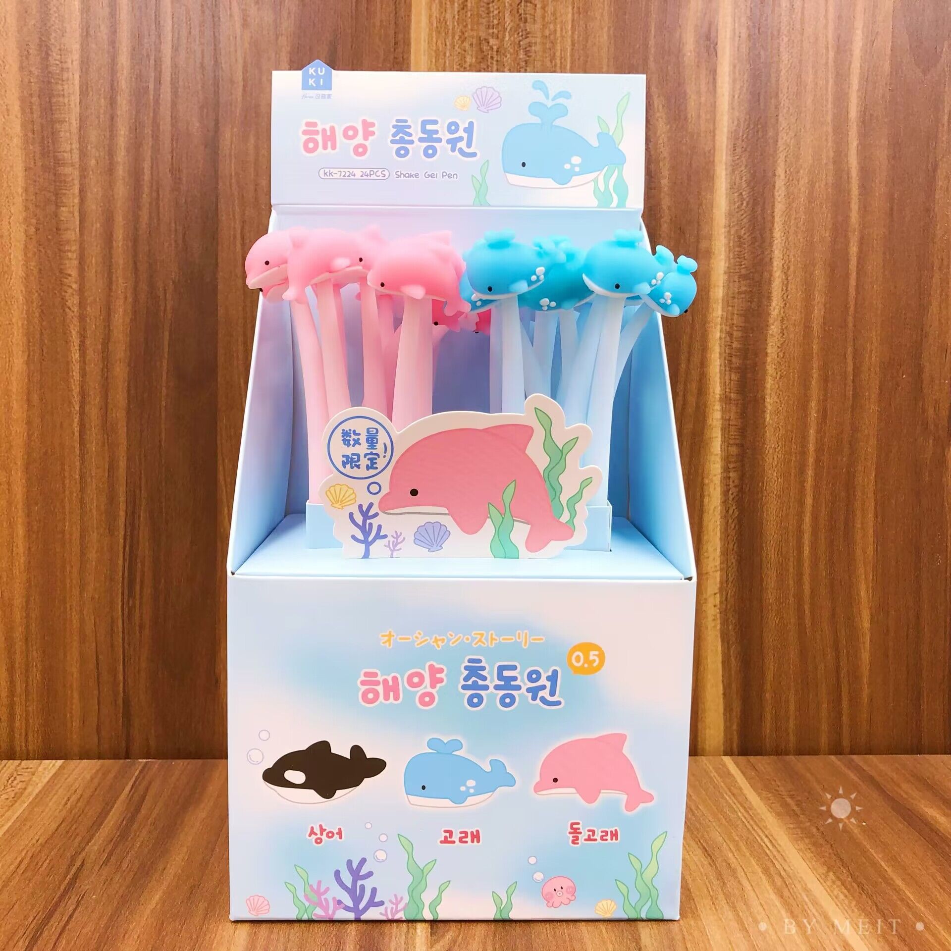 24 상어 돌고래 상자