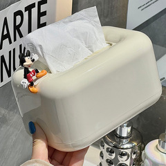 デスクトップティッシュボックスライト高級肥厚プラスチック寝室のティッシュ収納ボックスダイニングテーブルナプキン紙箱工場卸売