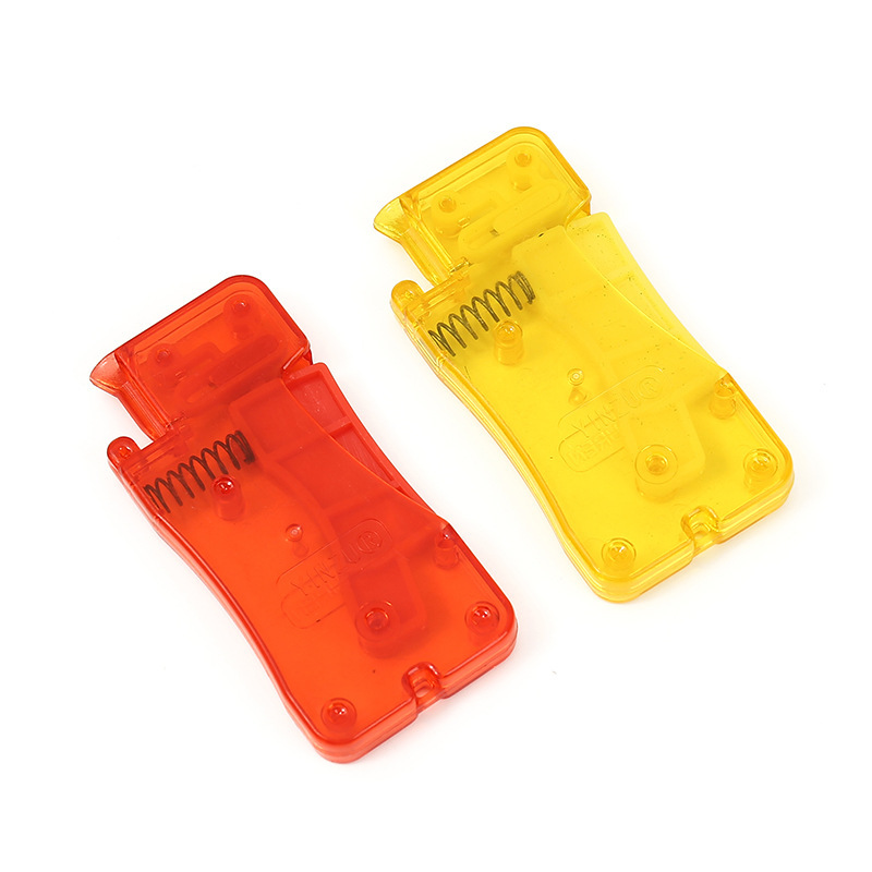 Accesorios de coser a mano punción de agujas de plástico herramientas de bordado de bordado de punto cruzado con resorte punción de alta calidad