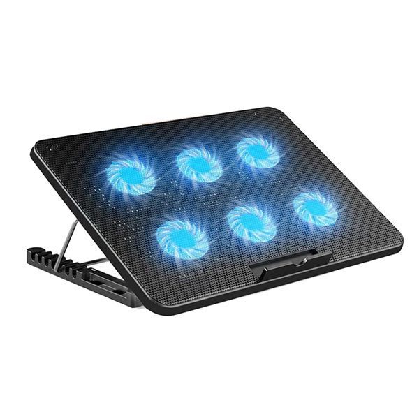 1 Piece Color: Black Material: Metal Laptop Cooling Pad Laptop Cooler
