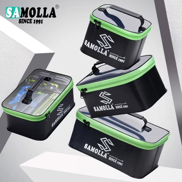 2025 new multi-functional Luya fish barrel three-piece set shot one three-pack fish barrel toolbox thickened wholesale cross-border