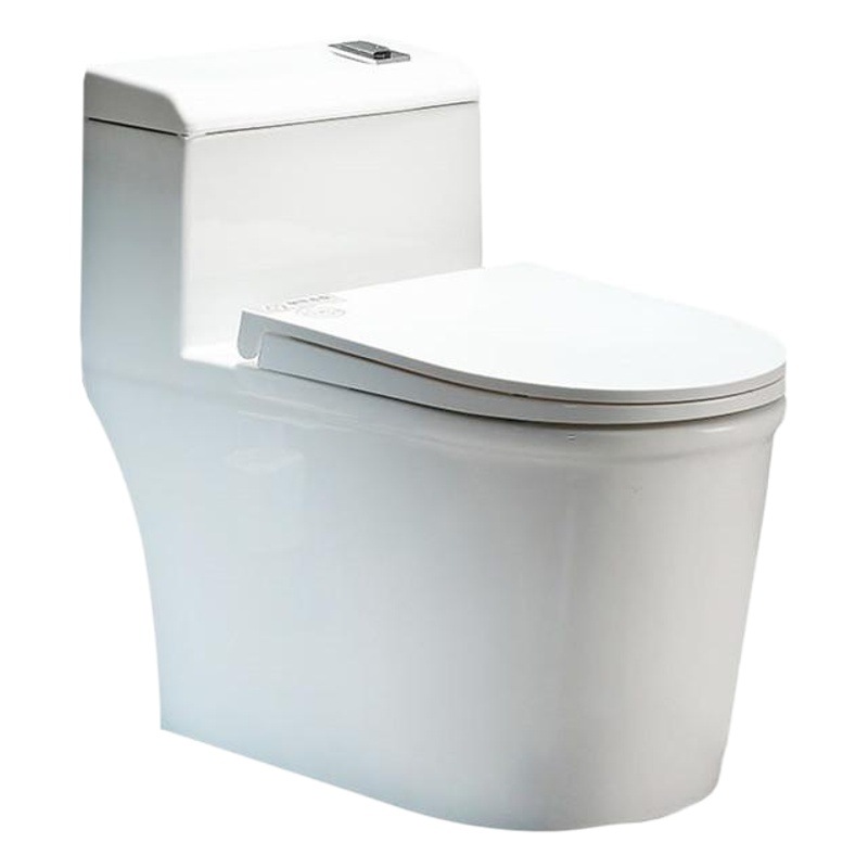 Heilina Toilet Siphon Type 8.0 Large Diameter Anti-Odor Splash-Proof Water-Saving Small Apartment Ceramic Household Toilet