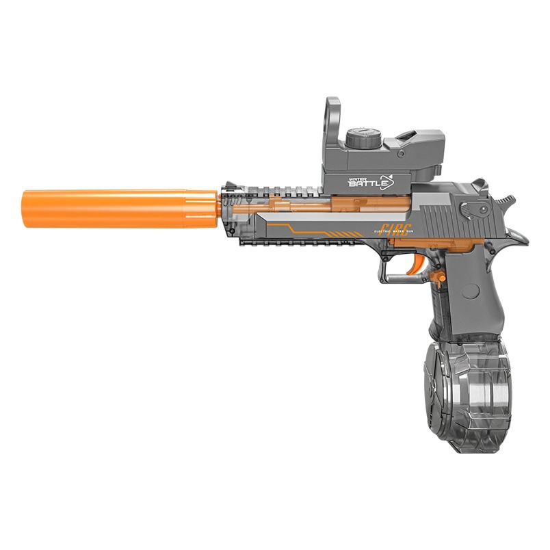 2024 estilo explosivo transfronterizo enlace Desert Eagle pistola de agua eléctrica ráfaga automática pistola de agua de juguete para el festival de salpicaduras al por mayor