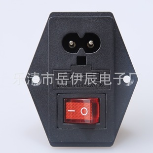 Ac-01 Power Socket Three-In-One with 8-Shaped Socket Ac-01 Socket Db-8