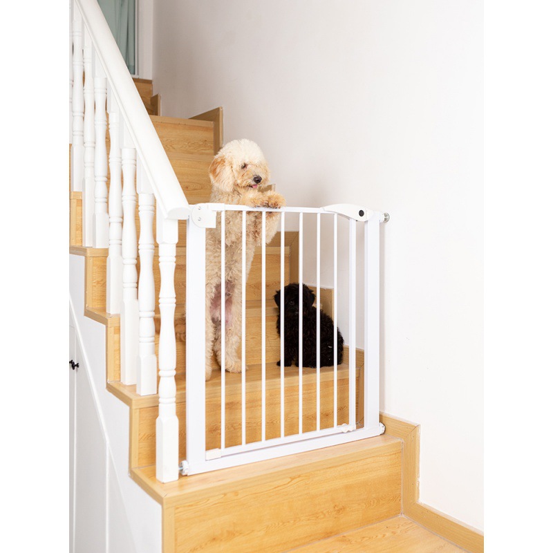 Dogs enclosure Fence children security quarantine baby baby Stair mouth fence Punch holes guardrail Gates