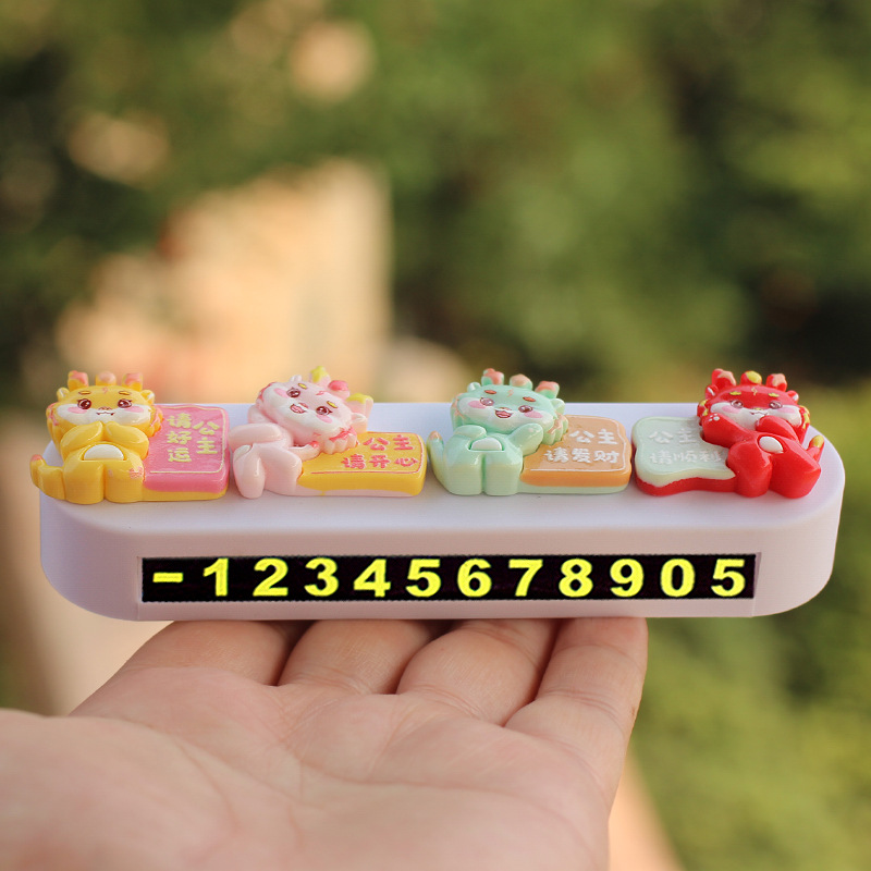 Nuevo coche pequeño Fulong soporte para teléfono móvil hembra linda pantalla horizontal pantalla vertical consola central soporte de navegación para coche femenino ninguno