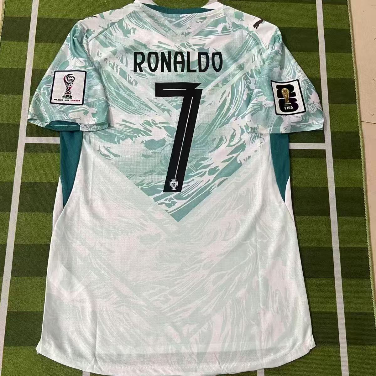 Puma x Portugal 2026 Away Player Edition Ronaldo #7 Jersey White/Green