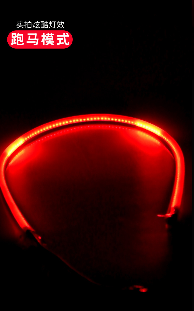 Car LED High Position Brake Light, Warning Light, Running Light with Streamer Turn Signal