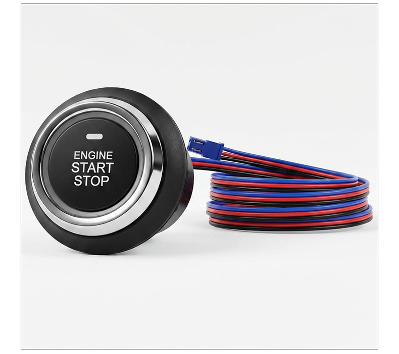 12V Universal One-Button Start System, Two-Way Remote Control, Remote Start, Anti-Theft Alarm, LCD Anti-Theft Device Modification