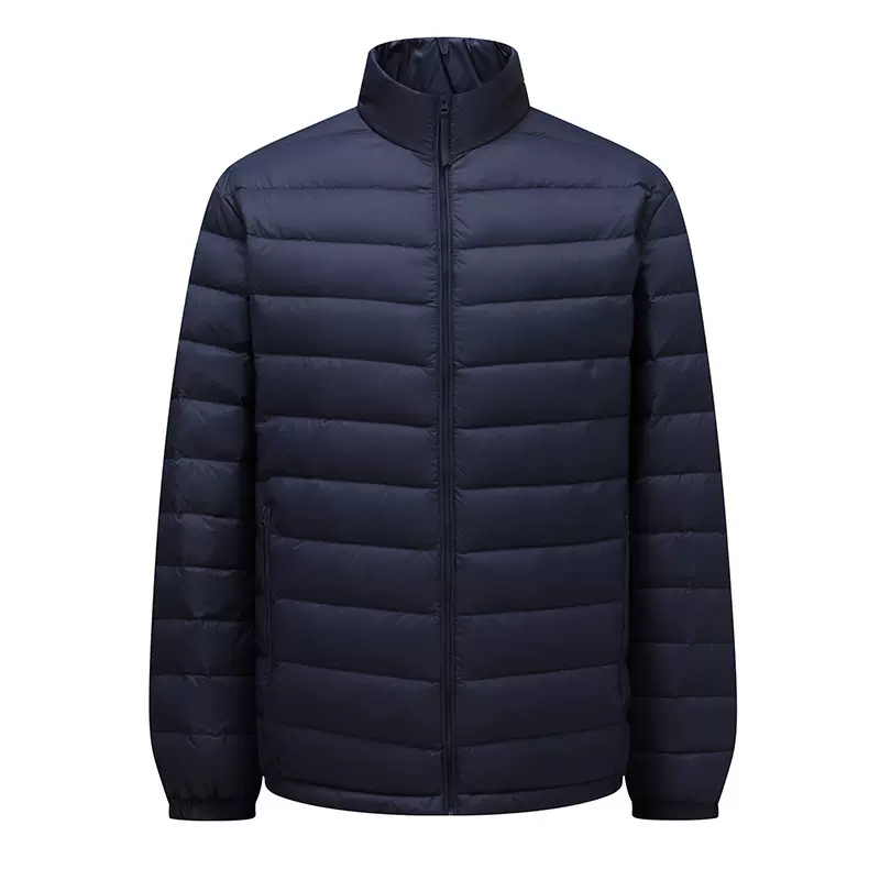 冬季新款简约百搭羽绒服男轻薄中青年防寒保暖潮流羽绒服外套男士