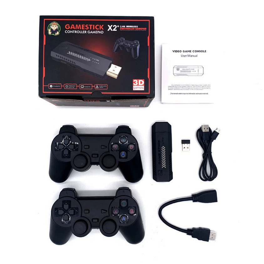 Игровая приставка X2PLUS последнего обновления для дома с охлаждающим отверстием, 3D-охлаждение