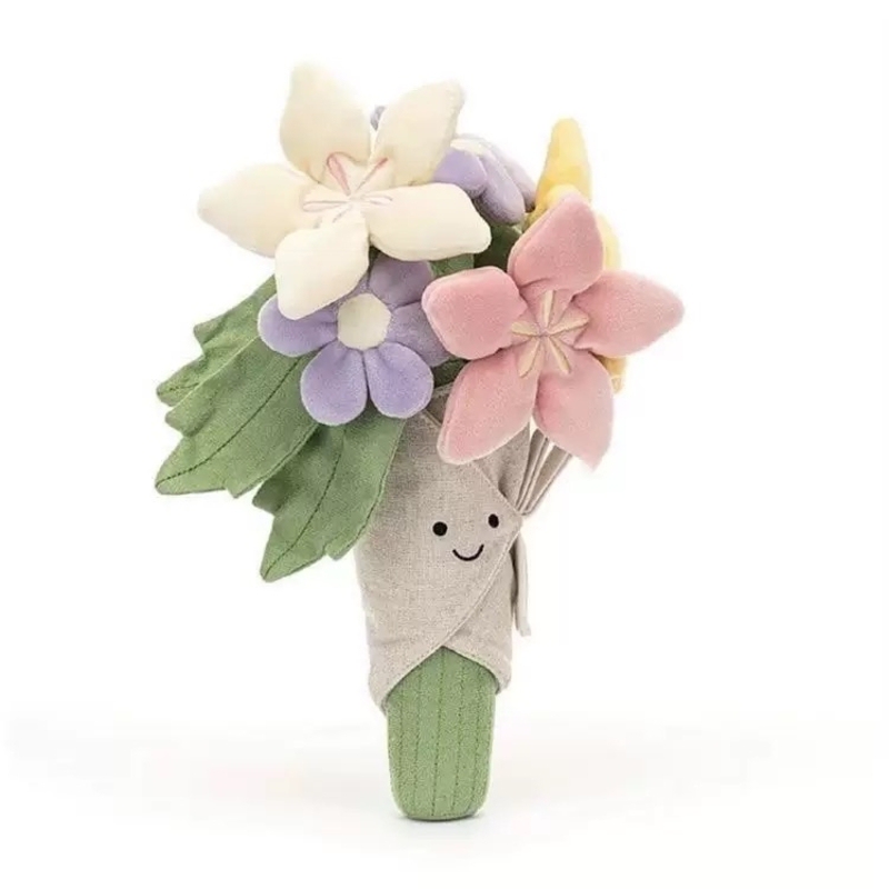 花束公仔手捧花趣味玩偶毛绒公仔毛绒玩具布娃娃送女朋友5礼物|undefined