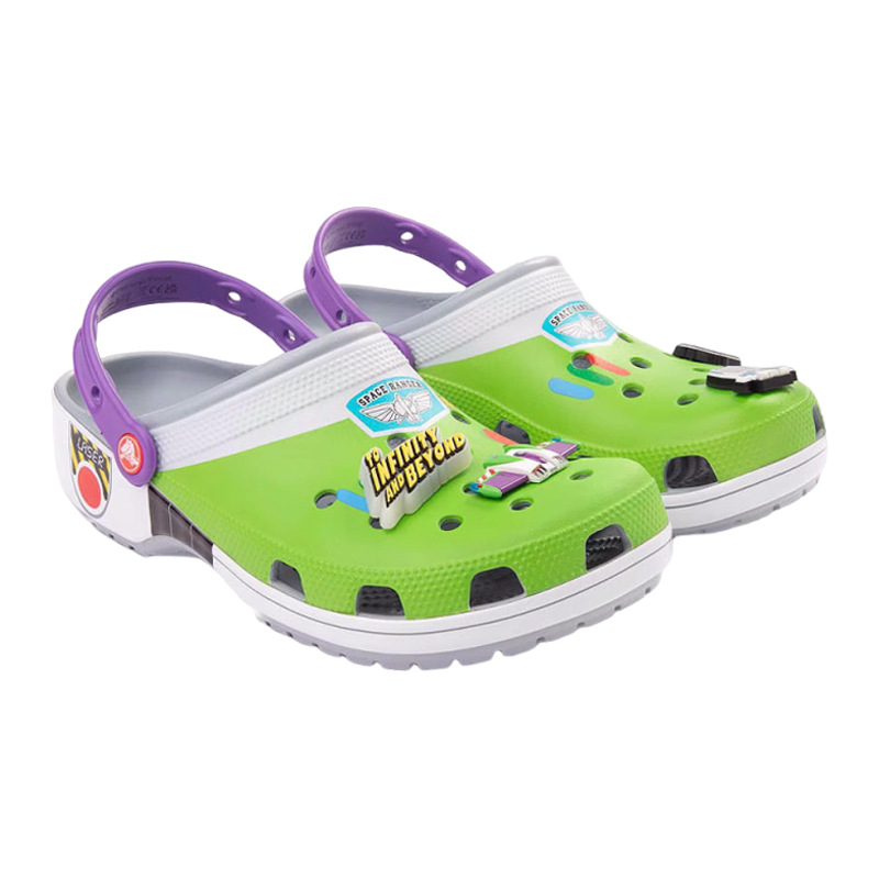 Cross Toy Story Co-Brand Buzz Lightyear Hole Zapatos de playa casuales zapatillas de mar antideslizantes transpirables