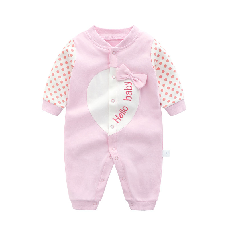 Luna Llena ropa de bebé hembra 6 meses recién nacido bebé mameluco primavera princesa primavera y verano 0-1 años bebé mono