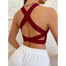 A 20670 Square Neck Wide Shoulder Vest ���ñ��� �羳�W��