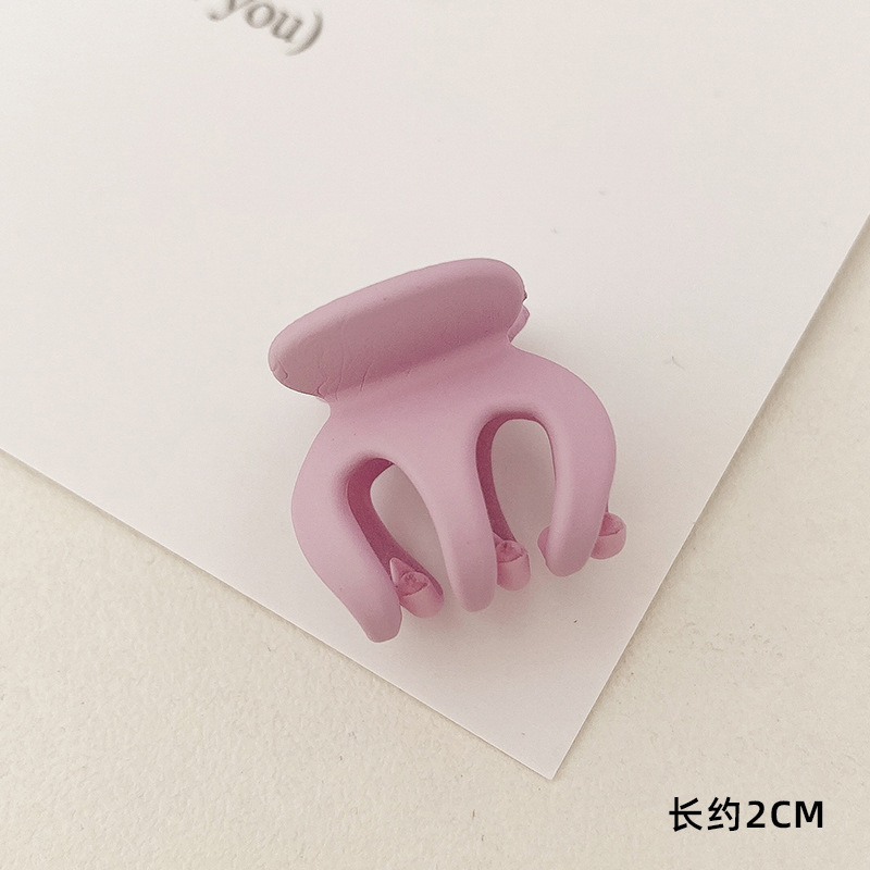 Cascada alta cola de caballo artefacto fijo clip pequeño horquilla femenino 2025 nuevo sombrero de clip de sentido avanzado en la parte posterior de la cabeza