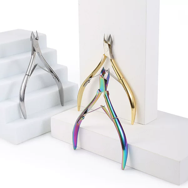Dead skin scissors D501 professional nail tools nail groove embedded nail manicure nail scissors stainless steel dead skin pliers barbed scissors