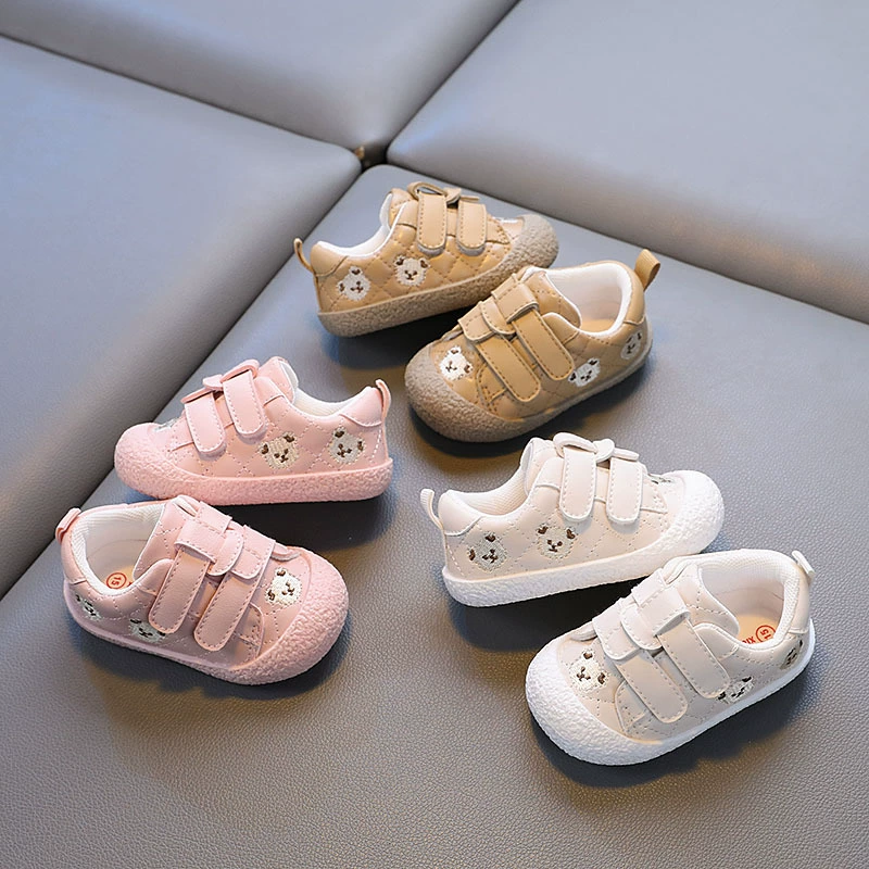 Xiaolubao весна и осень 1-2 года детская обувь мягкая подошва нескользящая