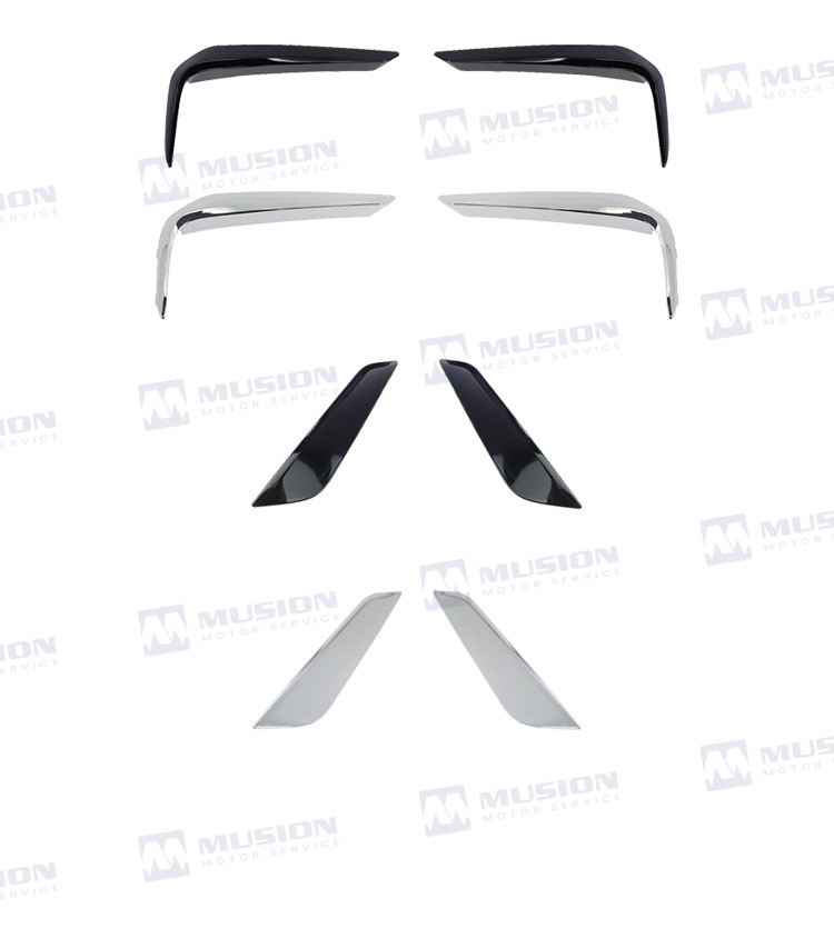 Manse Suitable for 18-20 Bmw 5 Series Front Bumper Trim, Original Replacement Rear Bumper Trim, Fender and Door Decoration
