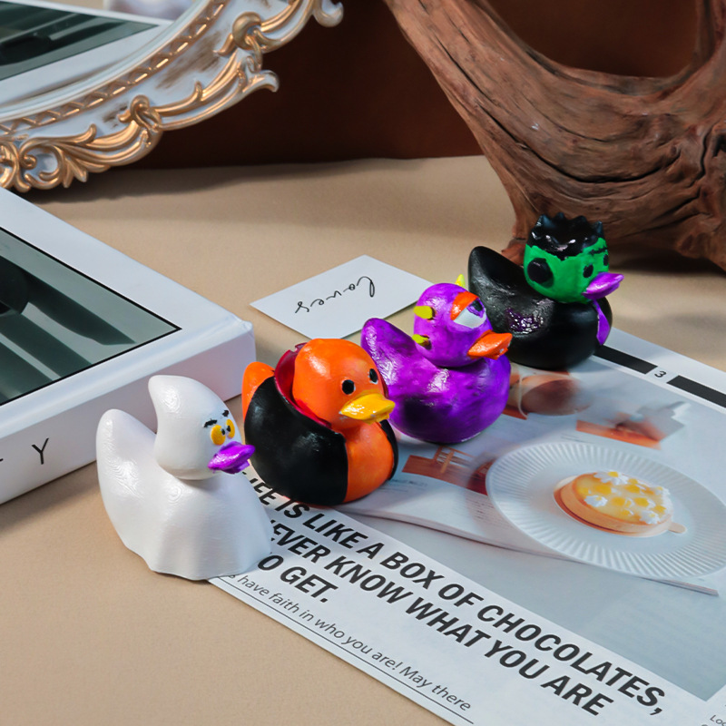 衆城diyハロウィーン小黄鴨金型パーティープレゼント置物鬼節装飾シリコン金型|undefined