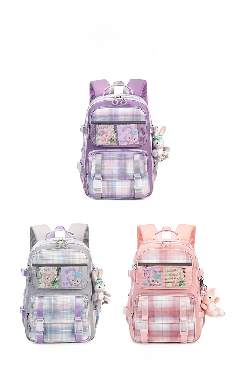 Korean Japanese Girls Junior High School Schoolbag Large Capacity High Quality Junior High School Schoolbag Lightweight Backpack