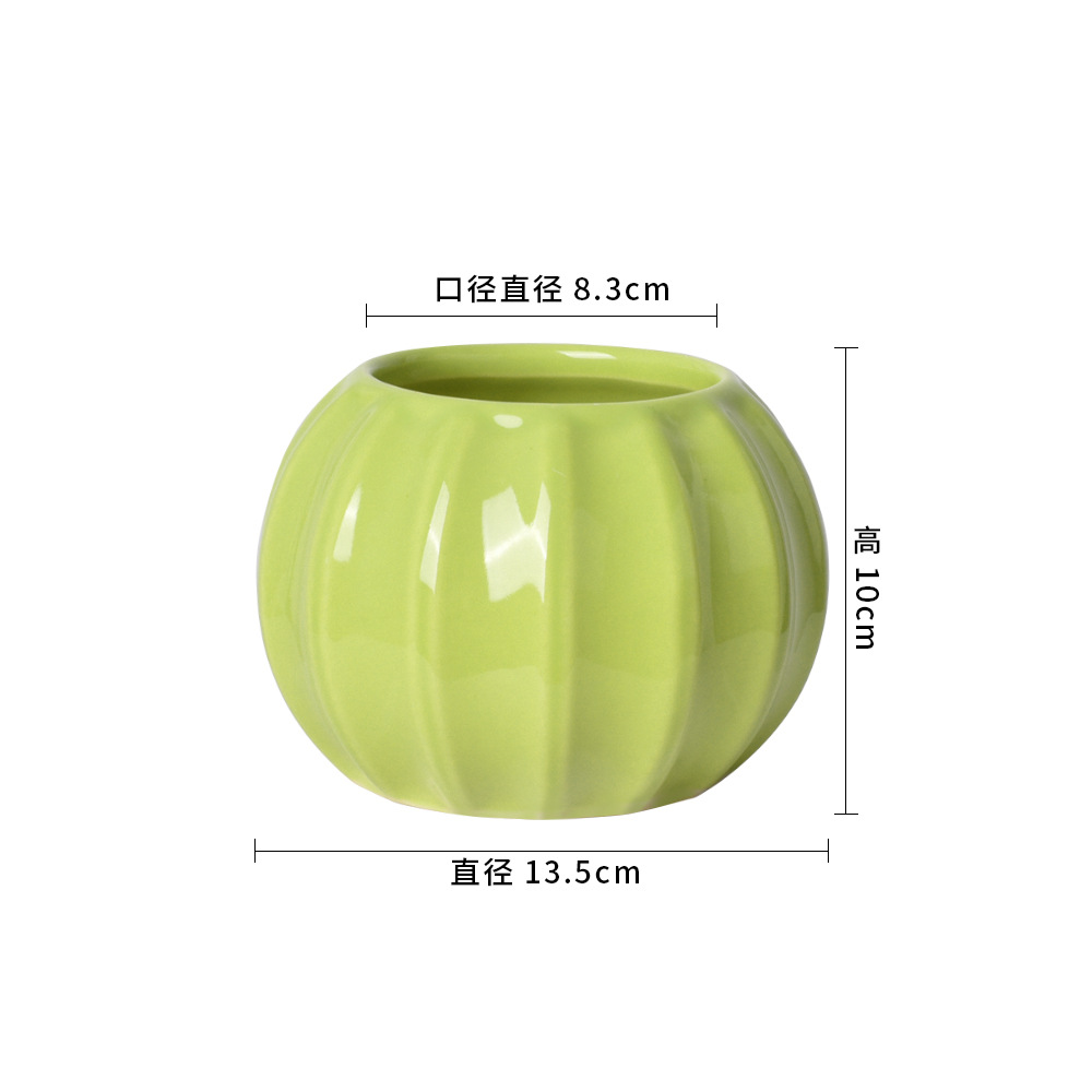 호박 그린 13.5*13.5*10cm