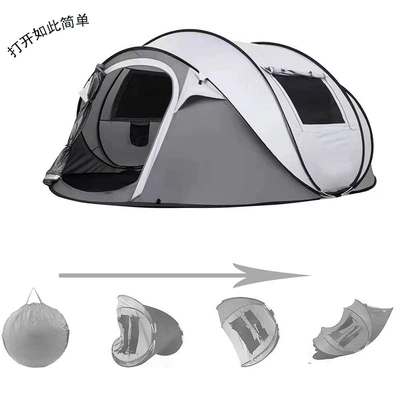 Style Quick-Open 5-8 Person Tent – Avtomobil dam çadırları