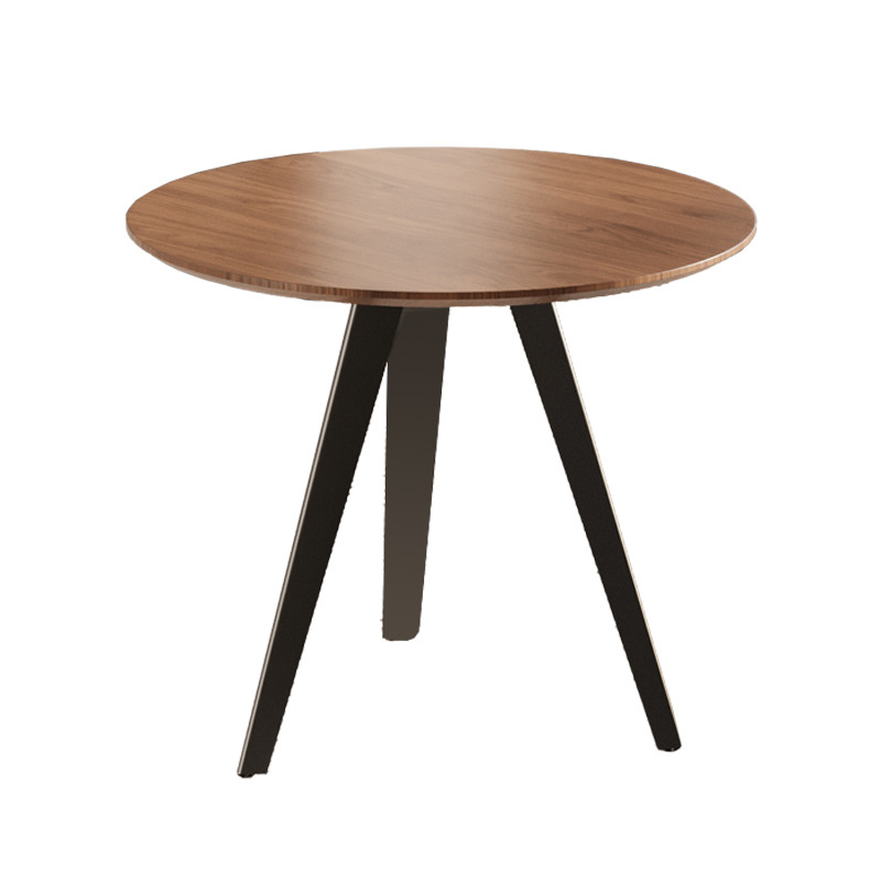 Mesa casual nórdica simple y moderna mesa de comedor casera de café mesa redonda mesa de negociación