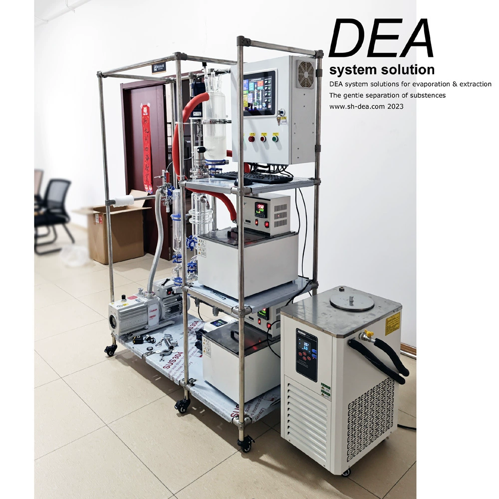 DEA-DZ-3 молекулярная дистилляция Оптимизация процесса дистилляции с помощью научных расчетов для снижения потребления энергии и потерь сырья