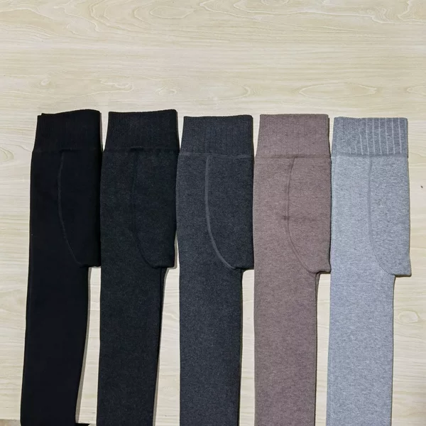 Qing Huan [Daifa] Suet Socks Leggings One-piece Pants Belly-lifting Hip Pantyhose Leggings One-piece Pants