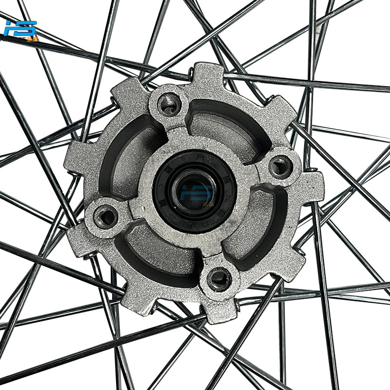 Off-road motorcycle accessories T2 iron front hub 1.60X19 inch hub core rear hub 1.60X21 inch rim drum core