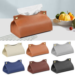 Home ins style multi-color optional car tissue box hotel desktop tissue box restaurant creative tissue bag