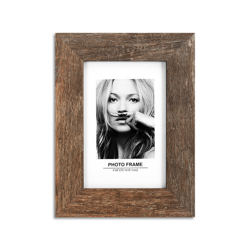 Factory wholesale composite solid wood MDF photo frame simple European and American photo frame table cross-border supply picture frame DIY