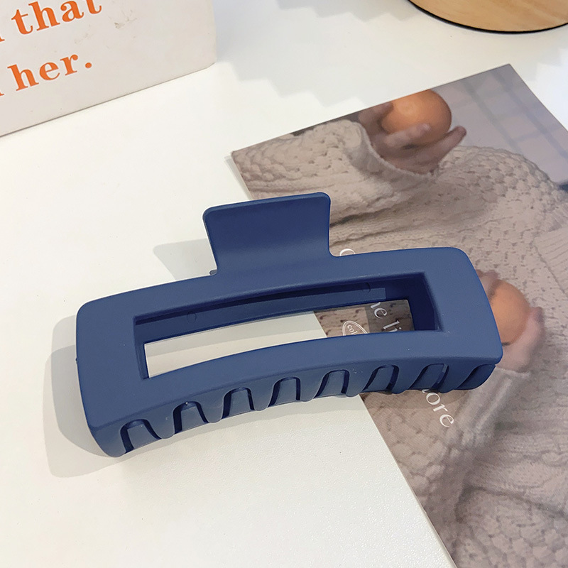 13cm Volumen de pelo clip de tiburón grande clip de pelo cuadrado de nuevo cabeza clip de pelo tocado updo clip de pelo chica