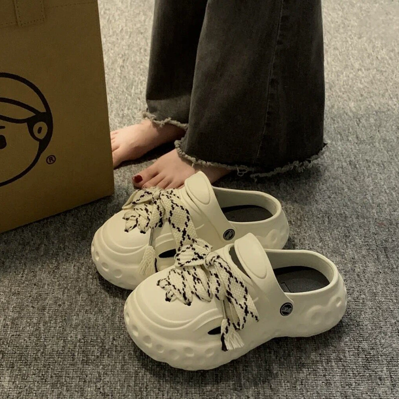 Mesh slide, high trend slippers, (Physicals), internet celebrity