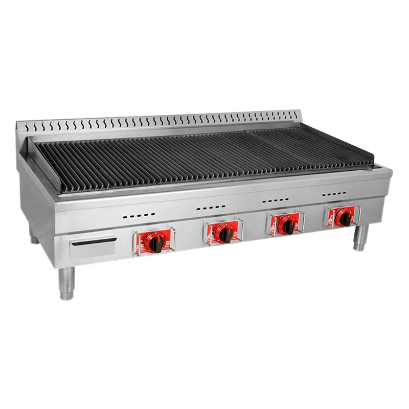 Настольная газовая печь для барбекю из вулканического камня, трансграничная поставка многоразмерной жареной курицы, стейка, печь для барбекю