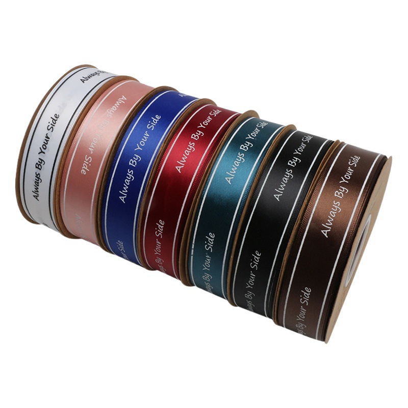 Brillante cinta de espera inglés color cinta vendaje flor embalaje cinta flor tienda material floral al por mayor