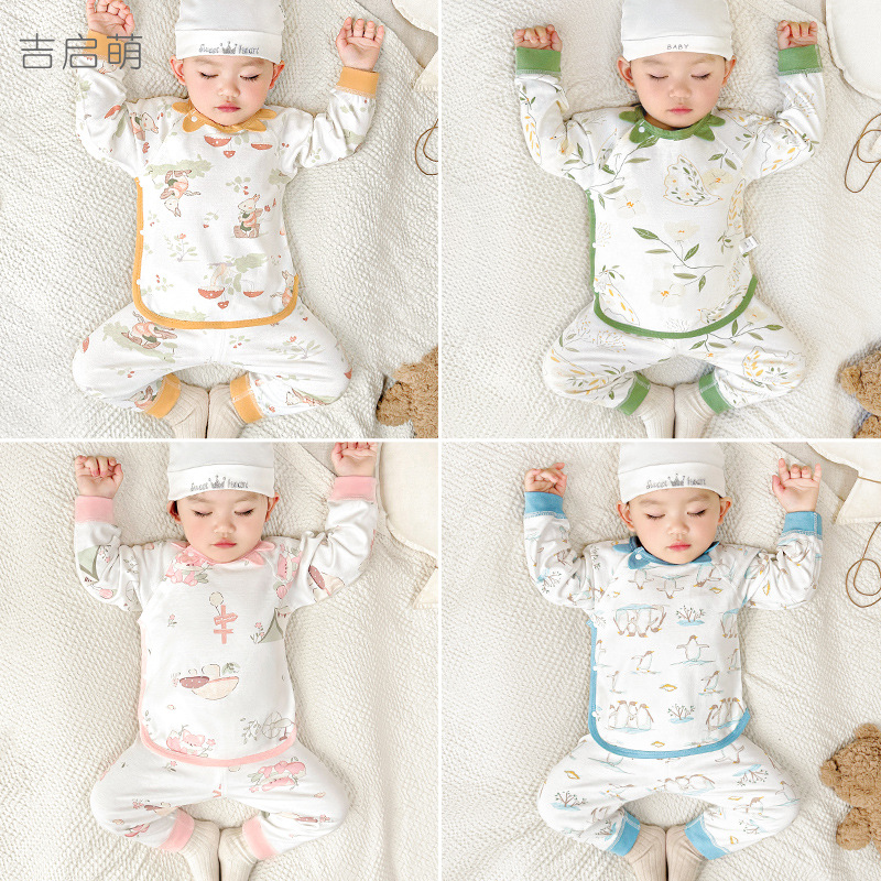 Primavera, otoño, invierno, ropa interior de algodón para niños, ropa de base para niños y niñas, ropa de bebé