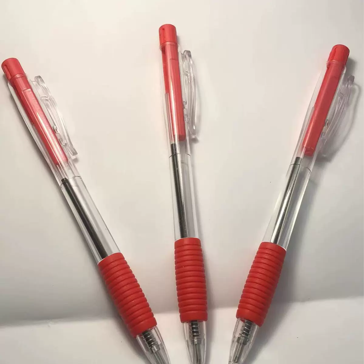 按动1.0mm糖果多色油性笔学生办公笔