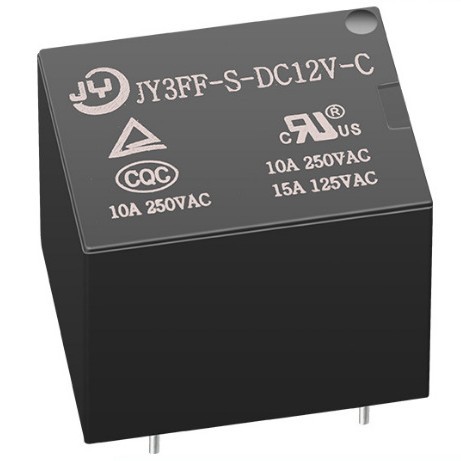 批发原装正品电子元器件 杰盈继电器JY3FF-S-DC12V-C 功率继电器