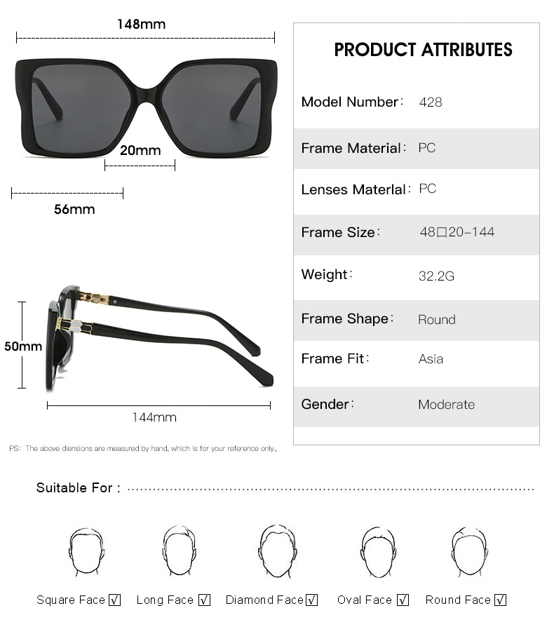 Dames zonnebril met vlinderframe modieus en stijlvol_voghion.com