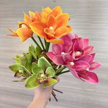 中艺美6头把束3D玉兰玉兰花木棉花手捧玉兰婚庆大玉兰绢花